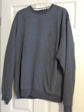 Men's NAUTICA Gray Sweatshirt  Size XL